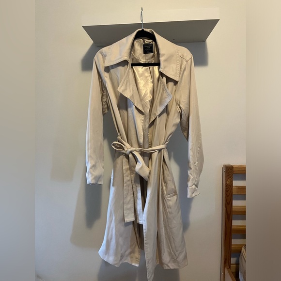 Trench Coat - Light Beige - XL - Picture 1 of 2